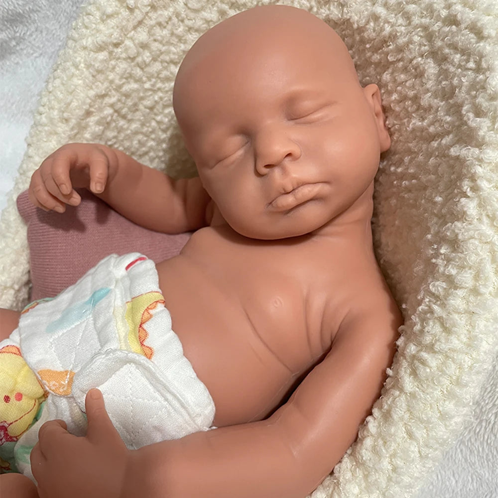 Lifelike 20Inch Full Body Soft Silicone Reborn Baby Girl/ Boy Dolls Realistic Textures Durable Materials As Keepsakes Kids Toy