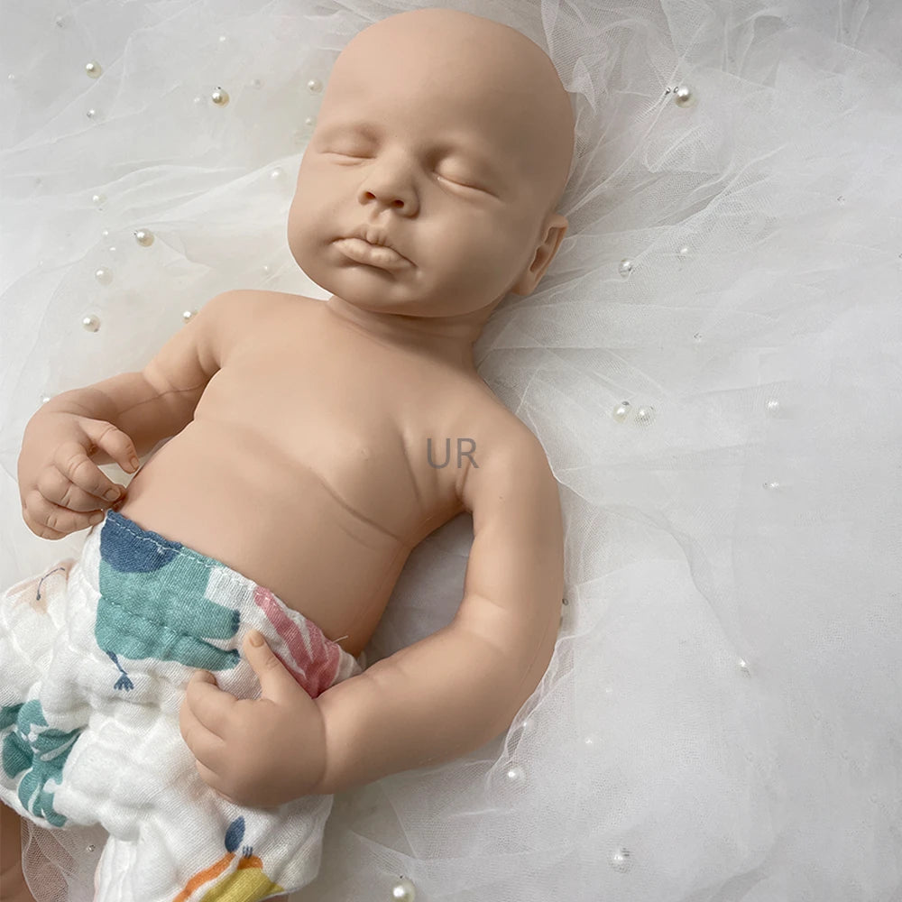 Lifelike 20Inch Full Body Soft Silicone Reborn Baby Girl/ Boy Dolls Realistic Textures Durable Materials As Keepsakes Kids Toy